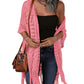 🔥This Week's Special Price: £15.99!!😍Women’s Oversized Knit Cardigan – Lightweight Crochet Tassel Kimono for Spring & Summer 🌸