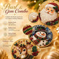 🎁LAST DAY SALE ONLY ￡7.99/6PCS!!🎄✨Christmas Wooden DIY Painting Hanging Ornaments Set -💎Make sparkling 5D pearl decorations yourself