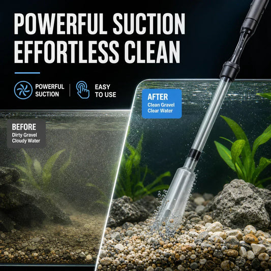 ⏳LAST DAY SALE ONLY￡10.99!🔥Electric Aquarium Gravel Cleaner✨