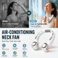 🥳2026 HOT SALE🥳💞50K+ SOLD!🍃💨 50% OFF! Neck Air Conditioner Fan – Ultra‑quiet, 360° rotating, 3 speeds. Hands‑free cooling, long battery. 😎🌬️