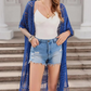 🔥This Week's Special Price: £15.99!!😍Women’s Oversized Knit Cardigan – Lightweight Crochet Tassel Kimono for Spring & Summer 🌸