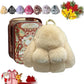 🎄💕Christmas Best Gift 70% Off🎁Handmade Soft Bunny PomPom Charms🐰