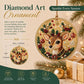 🎁LAST DAY SALE ONLY ￡7.99/6PCS!!🎄✨Christmas Wooden DIY Painting Hanging Ornaments Set -💎Make sparkling 5D pearl decorations yourself