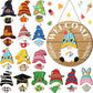 🔥🔥HOT SALE 50% OFF🎄Interchangeable Wooden Gnome Welcome Sign🎈