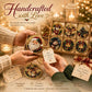 🎁LAST DAY SALE ONLY ￡7.99/6PCS!!🎄✨Christmas Wooden DIY Painting Hanging Ornaments Set -💎Make sparkling 5D pearl decorations yourself