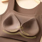 🔥Last Day Special Price ￡8.99!!💐Women's U Neck Camisole High Strechy Seamless Built-in Bra Padded Tank Tops
