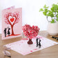 💖LAST DAY SALE 50% OFF💕3D Pop-Up Anniversary Card - Romantic Love Tree & Hearts Design💌