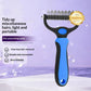 🐾Last Day-BUY 1 GET 1 FREE🏆✂️Dog Grooming Comb UK – Stainless Steel Double-Sided Brush, Universal Detangling & Shedding Tool for Daily Pet Coat Care