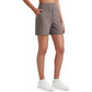 👖 50% OFF! ✨Women's High-Waisted Athletic Bermuda Shorts with Pockets – Running, Yoga, Summer Casual Activewear