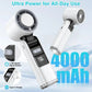 🌞Summer Hot Sale 50% OFF❄️ - Multifunction Portable Handheld Turbo Ice-Cooling Fan | AC-Like Gel Pad Tech, 5 Gears