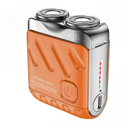 🔥2025 New Design 49% Off🔥 Mini Electric Rotary Dual Ring Pocket Shaver