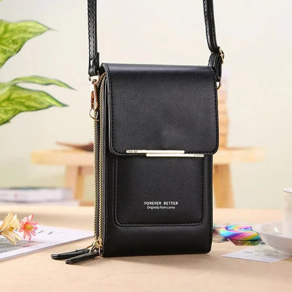 🏆Last Day Promotion：ONLY ￡7.99!!👜 📱 Simple and elegant women's touchscreen crossbody phone wallet(📦 Buy 2 Free Shipping)