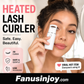 🔥Surprise 50% Off - ONLY ￡7.99！👩🏻‍🏭Get gorgeous eyelashes back！✨️Rechargeable Electric Heated Eyelash Curler