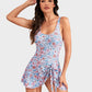 🩱Summer Hot Sale 50% OFF💃Women's One Piece Tummy Control Tie Knot Swimsuit