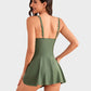 🩱Summer Hot Sale 50% OFF💃Women's One Piece Tummy Control Tie Knot Swimsuit