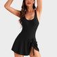🩱Summer Hot Sale 50% OFF💃Women's One Piece Tummy Control Tie Knot Swimsuit