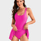 🩱Summer Hot Sale 50% OFF💃Women's One Piece Tummy Control Tie Knot Swimsuit