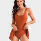 🩱Summer Hot Sale 50% OFF💃Women's One Piece Tummy Control Tie Knot Swimsuit