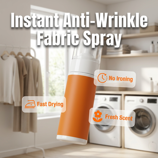 🏆 Last Day Special Price £7.99!!🔥Instant Anti-Wrinkle Fabric Spray