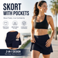 🌞Surprise Price: ￡9.99 Today!!❄️🏆 Anti-Chafing Active Skort – Super soft and comfortable🔥 Perfect For Running, Tennis, Gym & Daily Wear! 🏃‍♀️🎾✨