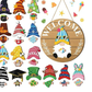 🔥🔥HOT SALE 50% OFF🎄Interchangeable Wooden Gnome Welcome Sign🎈