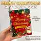 🔥🎁70% OFF!!!-Ready for Christmas!🎅Christmas Gift Card Booklet -👍DIY Spiral-Bound Christmas Gift Card Holder Book