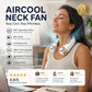🥳2026 HOT SALE🥳💞50K+ SOLD!🍃💨 50% OFF! Neck Air Conditioner Fan – Ultra‑quiet, 360° rotating, 3 speeds. Hands‑free cooling, long battery. 😎🌬️