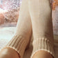 🔥❄️Hot Sale-Buy 1 Get 3 Packs✨❄️Cozy Ribbed Fleece Lined Crew Socks