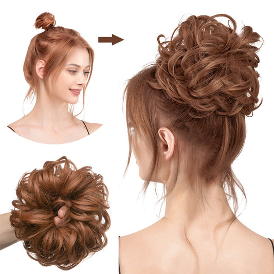 🔥Last Day Special Sale 49% OFF🔥messy bun hair scrunchin – Easy to wear Stylish hair ties