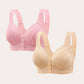 💥LAST DAY SALE ONLY ￡7.99!!💘CloudComfort™ Front-Button Cotton Bra – Breathable • Wire-Free • All-Day Support • Non-Padded & Skin-Friendly 🌿