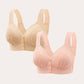 💥LAST DAY SALE ONLY ￡7.99!!💘CloudComfort™ Front-Button Cotton Bra – Breathable • Wire-Free • All-Day Support • Non-Padded & Skin-Friendly 🌿