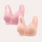 💥LAST DAY SALE ONLY ￡7.99!!💘CloudComfort™ Front-Button Cotton Bra – Breathable • Wire-Free • All-Day Support • Non-Padded & Skin-Friendly 🌿