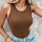 💖Last Day Sale 60%OFF💖Ribbed Stretchy Tank Top with Shelf Bra