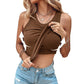 💖Last Day Special Price ￡8.99!!💖Ribbed Stretchy Tank Top with Shelf Bra
