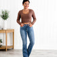 🎁Big Sale - 50% OFF💷High Stretch New Tummy Control Bootcut Jeans👖