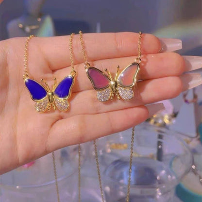 🎁Christmas 49% OFF🦋Color Changing Butterfly Necklace