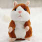 🐹 Last Day Special Price £9.99！✨Talking Hamster Plush – repeats whatever you say, auto head-shaking, hilarious fun for kids & adults.🎁