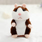 🐹 Last Day Special Price £9.99！✨Talking Hamster Plush – repeats whatever you say, auto head-shaking, hilarious fun for kids & adults.🎁