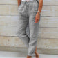 🌟LAST DAY SPECIAL PRICE: ￡11.99!!🌟Women's  Elastic Waist Cotton Linen Casual Pants