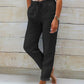 🌟LAST DAY SPECIAL PRICE: ￡11.99!!🌟Women's  Elastic Waist Cotton Linen Casual Pants