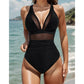 💥Last Day Special Sale 50% OFF💝🩱Sexy Mesh Tummy Control Swimsuit