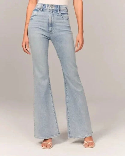 🏆LAST DAY SALE 49% OFF🔥Ultra High Rise Stretch Flare Jean