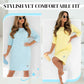 🔥Summer Hot Sale 50% OFF💝✨Round Neck 3/4 Sleeve Dress with Pockets