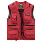 🔥Hot Sale 49% OFF💝✨Breathable Mesh Zip Cargo Vest