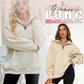 🔥Last Day Promotion 49% OFF🏆Womens Zip-Up Dropped Shoulder Sweatshirt