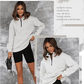 🔥Last Day Promotion 49% OFF🏆Womens Zip-Up Dropped Shoulder Sweatshirt