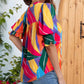 😍LAST DAY SALE 50% OFF-Special Price £11.99🎁☀️🌺Floral V-neck Puff Sleeve Blouse For Women