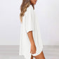💕Last Day Promotion 49% OFF🔥Casual Oversized 2-Piece Lounge Set with Crewneck & Split Hem
