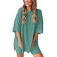💕Last Day Promotion 49% OFF🔥Casual Oversized 2-Piece Lounge Set with Crewneck & Split Hem