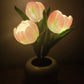 🔥Hot Sale 49% OFF💝✨LED Tulip Night Light Flower Table Lamp